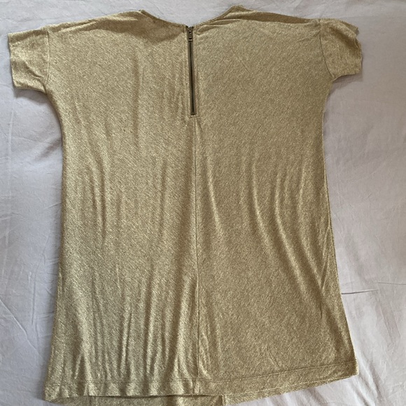 Dex short sleeve top with zipper back - Picture 5 of 6